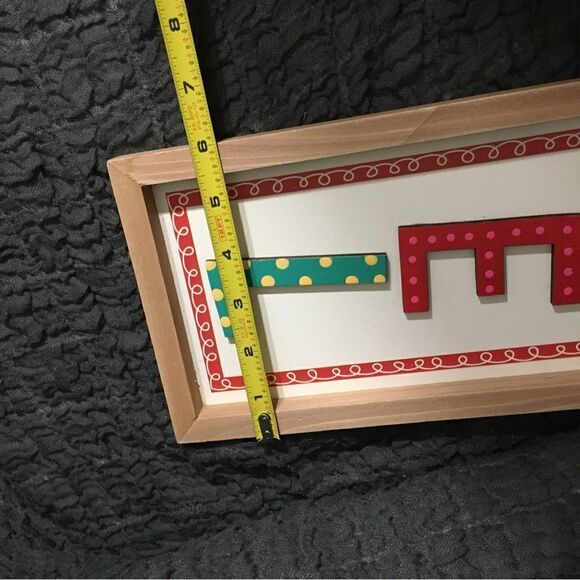 NWT "NOEL" Word Christmas Decor - Picture 6 of 6